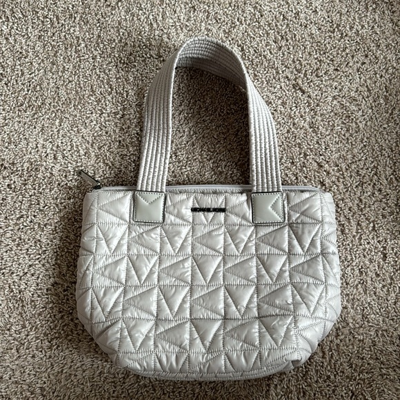 Michael Kors Winnie Quilted Nylon Tote - Pearl Grey - Picture 3 of 7